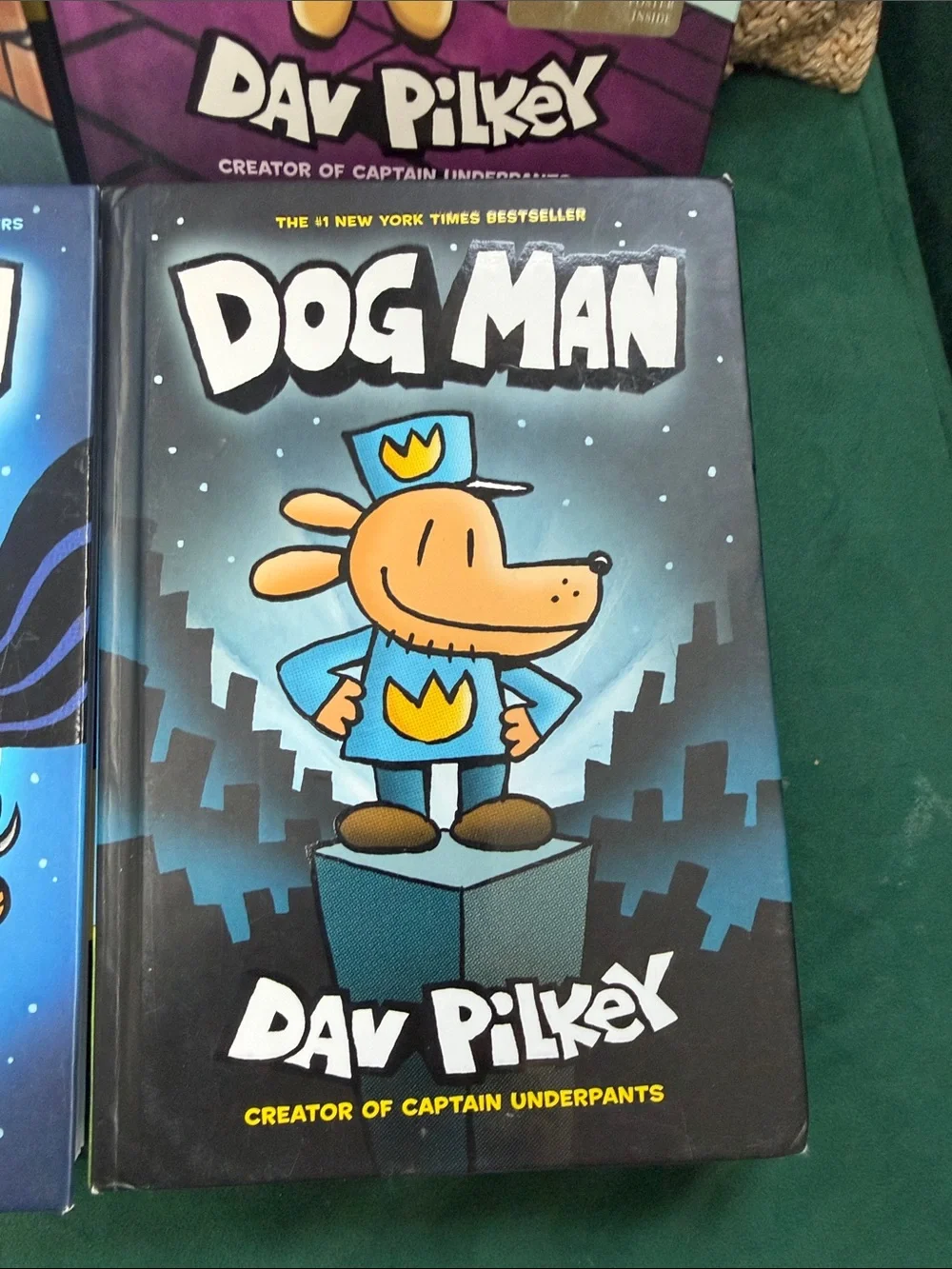 Dog Man Book Bundle by - Blue & Teal Covers